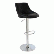 Helloshop26 - Tabouret de bar design noir 19_0000385 - 3000242448988 Helloshop26 - Tabouret de bar design noir 19_0000385 - 3000242448988