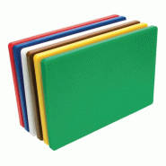 Lot de 6 planches à découper en basse densité - Hygiplas - 457 x 305 x 20 mm Lot de 6 planches à découper en basse densité - Hygiplas - 457 x 305 x 20 mm