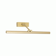 ROSSINI ILLUMINAZIONE Saya - Applique Led Salle De Bain 12W Ip44 3000K 950Lm En Métal Or Satiné - Éclairage Pour Miroirs Et Tableaux - Groupe Rossi