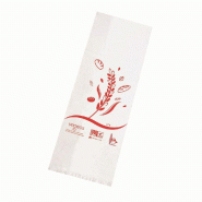 Sacs liasses pains coupés N°6 60% rouge 16+5x60 cm - par 200