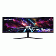 Samsung G95NC LED display 144,8 cm (57") 7680 x 2160 pixels Dual UHD Noir, Blanc Samsung G95NC LED display 144,8 cm (57") 7680 x 2160 pixels Dual UHD Noir, Blanc