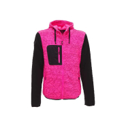 Sweat polaire design fluo à zip - SWZPRBRSFL-UP01_0