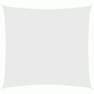 VidaXL Voile de parasol tissu oxford carré 4x4 m blanc Modèle Soleil Psi Plus - blanc 135249
