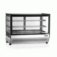 Vitrine réfrigérée droite - 88 litres | Tefcold - LCT900F/BLACK