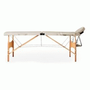 Yoghi - Tdm102 Cream - Table De Massage Pliante 2 Zones - Bois De Hêtre - Dossier Réglable - Housse De Transport Incluse - 3662738045158 Yoghi - Tdm102 Cream - Table De Massage Pliante 2 Zones - Bois De Hêtre - Dossier Réglable - Housse De Transport Incluse - 3662738045158