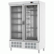 Armoire frigorifique 2 portes en verre 560x542 - 1400x720x2070 mm - 340 W 230/1V - 77020609 Eurast - gris inox 77020609 Armoire frigorifique 2 portes en verre 560x542 - 1400x720x2070 mm - 340 W 230/1V - 77020609 Eurast - gris inox 77020609