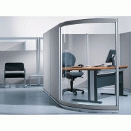 Cloisons phoniques modulaires pour bureaux