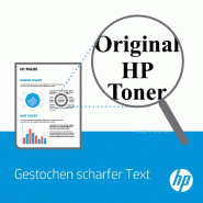 Hp 201A - Cartouche de toner jaune authentique - jaune CF402A