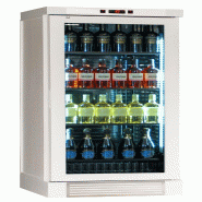 KLIMAITALIA Cave à vin dans des cendres solides blanchies. 126 bouteilles. LED. T° +16°/+10°/+5° ventilateur éteint +4°/+18° ventilateur allumé. CLW42