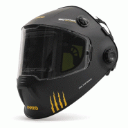 Masque de soudure Electronique Vision Panoramique 180C° Din 4-13 LCD auto-obscurcissant, Protection UV IR, MIG MAG TIG MMA VITO - noir 5604612750503