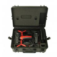 Parrot bebop 2 &amp; skycontroller - malette de rangement pour drone - caltech  - mallette étanche - ven-bebop2