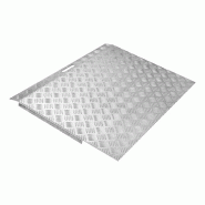 Rampes d'accès renforcées amovibles en aluminium avec rebords - RMPACCALU-ID03/RB_0