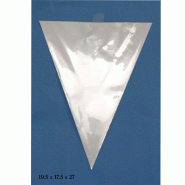 Sachet transparent pour cone 60246 - Sachet transparent pour cone 60246 -