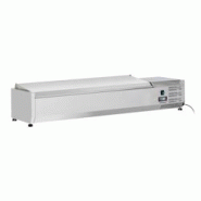 Saladette à poser 6 x GN 1/4 avec couvercle CSAP614C Casselin - gris CSAP614C Saladette à poser 6 x GN 1/4 avec couvercle CSAP614C Casselin - gris CSAP614C