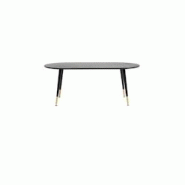 Table basse en MDF et acier Dipp Venture Home - noir 7350107089167 Table basse en MDF et acier Dipp Venture Home - noir 7350107089167