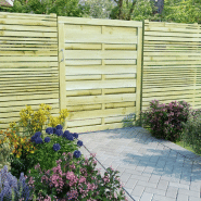 Vidaxl portillon bois de pin imprégné 100x125 cm vert 45316