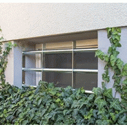 Abus fgi7300 - grille de défense - barreau fenêtre réglable et adaptable - l70 et l105 cm x h 30 cm