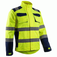 COVERGUARD Veste de travail haute visibilité HIBANA - Jaune Fluo L - 48/50 - L jaune textile 5450564056053