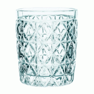 Gobelets Havana bleus 300ml (lot de 6) - Ref FU425 - Olympia - bleu verre 5050984749896