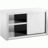 Royal Catering - Royal Catering Armoire Murale en INOX Haute De Cuisine Travail Suspendue Professionnelle Placard Mural Rangement RCSSWC-100X45-S - ar