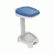 Support sac 120L avec couvercle Gilactiv bleu Gilac