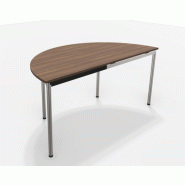 Table pliante "SIMPLA" - 1/2 Rond 1600x800mm