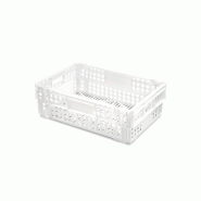 Bac emboitable gerbable résistance -35°C à +80°C - 80 pièces BC312 Bac emboitable gerbable résistance -35°C à +80°C - 80 pièces BC312