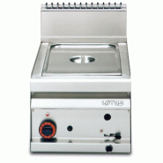 Bain-marie à gaz professionnel - 1 x GN1/1 - BM-4G  | Lotus 650
