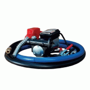 Groupe de pompage pour fioul - Pompe à fioul 60L/min 12V avec pistolet automatique, by-pass et interrupteur ON/OFF