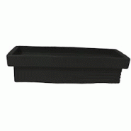 Plast&ampamp#039Up Rotomoulage Jardinière apparence pierre avec réserve d'eau 70l - NOIR - noir 0750122555635 Plast&ampamp#039Up Rotomoulage Jardinière apparence pierre avec réserve d'eau 70l - NOIR - noir 0750122555635