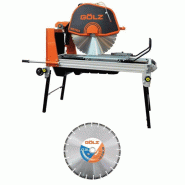 Scie électrique sur table MS700A + 1 disque CT30 Ø 700 mm - GOLZ - 02897002020+CT30701 Scie électrique sur table MS700A + 1 disque CT30 Ø 700 mm - GOLZ - 02897002020+CT30701