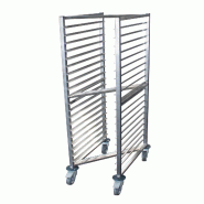 ITALCONCEPT L2G Echelle Inox Soudee Encastrable Gn1/1, 1756 x 389 x 635mm - 3616350007582