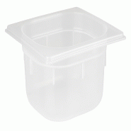 METRO Professional Récipient GN 1/6, 100 mm, polypropylène - blanc plastique polypropylène 285039
