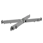 Palonnier en croix télescopique en aluminium Palonnier en croix télescopique en aluminium