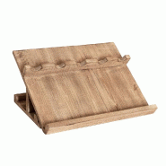 Présentoir 5 bouteilles incliné Westside L50xP35xH27cm - pin vieilli