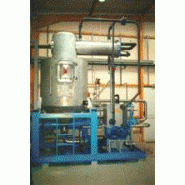 Recycleur intégral des bains de traitement par évaporation