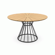 Table de jardin en aluminium artur noir – MTF – aluminium – 3exn0049