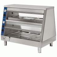 Chauffe-repas à bain-marie avec 2 niveaux, 3x GN 1/1 + 3x GN 2/3 1150x691x932 mm - VIRTUS - 0615402429207