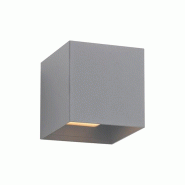 ROSSINI ILLUMINAZIONE Applique D'Extérieur Kado Double Émission, Gris, Raccordement E27, Degré De Protection Ip65, Design Moderne En Aluminium - Gr