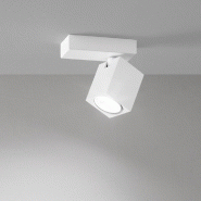 Applique Murale Led Carrée Blanche Orientable Oddy 1Xgu10 Perenz - blanc 8023559540683