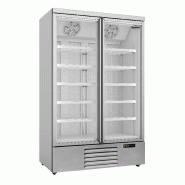 Congélateur pro 2 portes en verre vitrine murale - P7455.2215