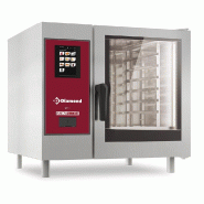 Diamond - Four électrique "TOUCH" vapeur boiler et convection 6xGN1/1+ Cleaning - réf. SBET/06S - gris AKS-SBET/06S