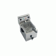 Friteuse électrique - 8 Litres - 1 bac avec vidange et thermostat de sécurité - ACF68N_0