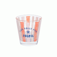 Gobelets Beach club rouge 25 cl x6 - Transparent Rond Verre Table Passion 8x8 cm - transparent verre 3106233715722 Gobelets Beach club rouge 25 cl x6 - Transparent Rond Verre Table Passion 8x8 cm - transparent verre 3106233715722