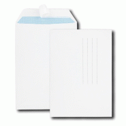 GPV Lot de 25 Paquet de 10 pochettes Everyday blanches 162x229/C5, 90 g/m², adhésives avec bande - 3250650066285
