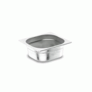 Lacor Bac gastronorme GN 1/4 Acier inoxydable AISI 200, 20 cm 4,9 L - inox 66420Z