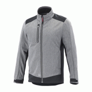 Lafont - Softshell de travail MIST Gris Chiné Taille L - L gris 3609705793537