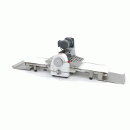 Laminoir de table 38 cm avec tapis roulant, pliable - épaisseur 1 à 3,5 mm