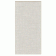 Panneau d'agencement mural Alias - décor toile écru - 59x120cm