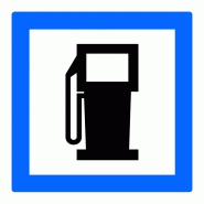 Panneau poste de distribution de carburant CE15A - 7j/7 24h/24 - WP Signalisation Panneau poste de distribution de carburant CE15A - 7j/7 24h/24 - WP Signalisation